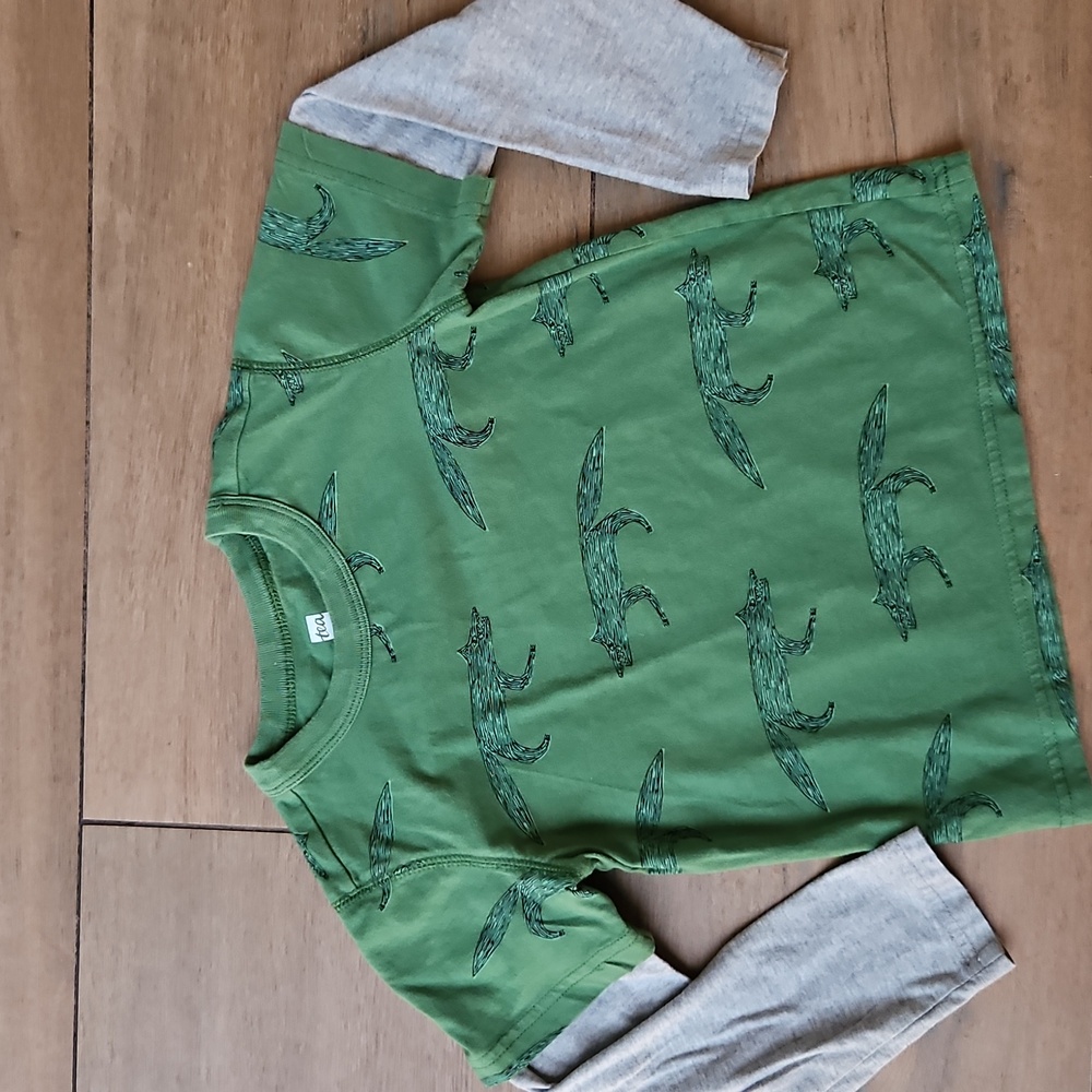 Tea Collection Sizw 4T Long Sleeve Tee Shirt